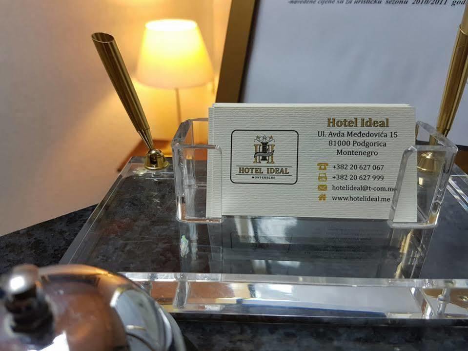 Hotel Ideal Podgorica Exteriér fotografie